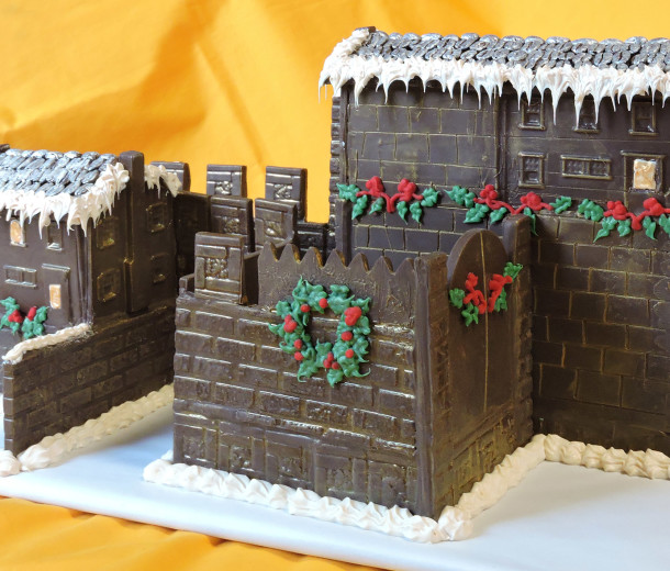 Chocolate Christmas Castle